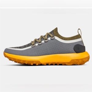 ALLBIRDS Trail Runners SWT Gray/Yellow Men's Athletic running Shoes size 10